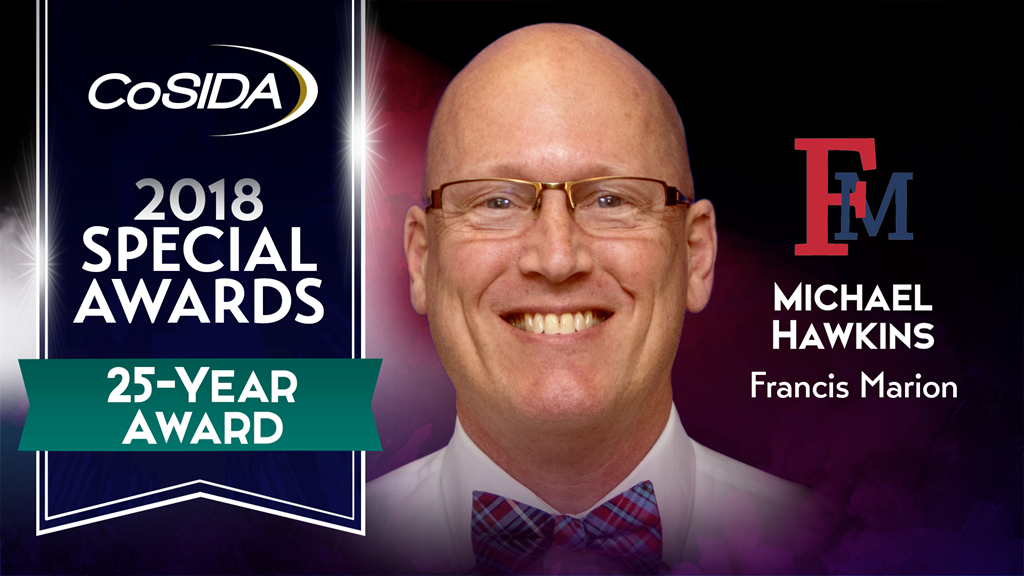 Special Awards Salute: Michael Hawkins (Francis Marion University), 25-Year Award